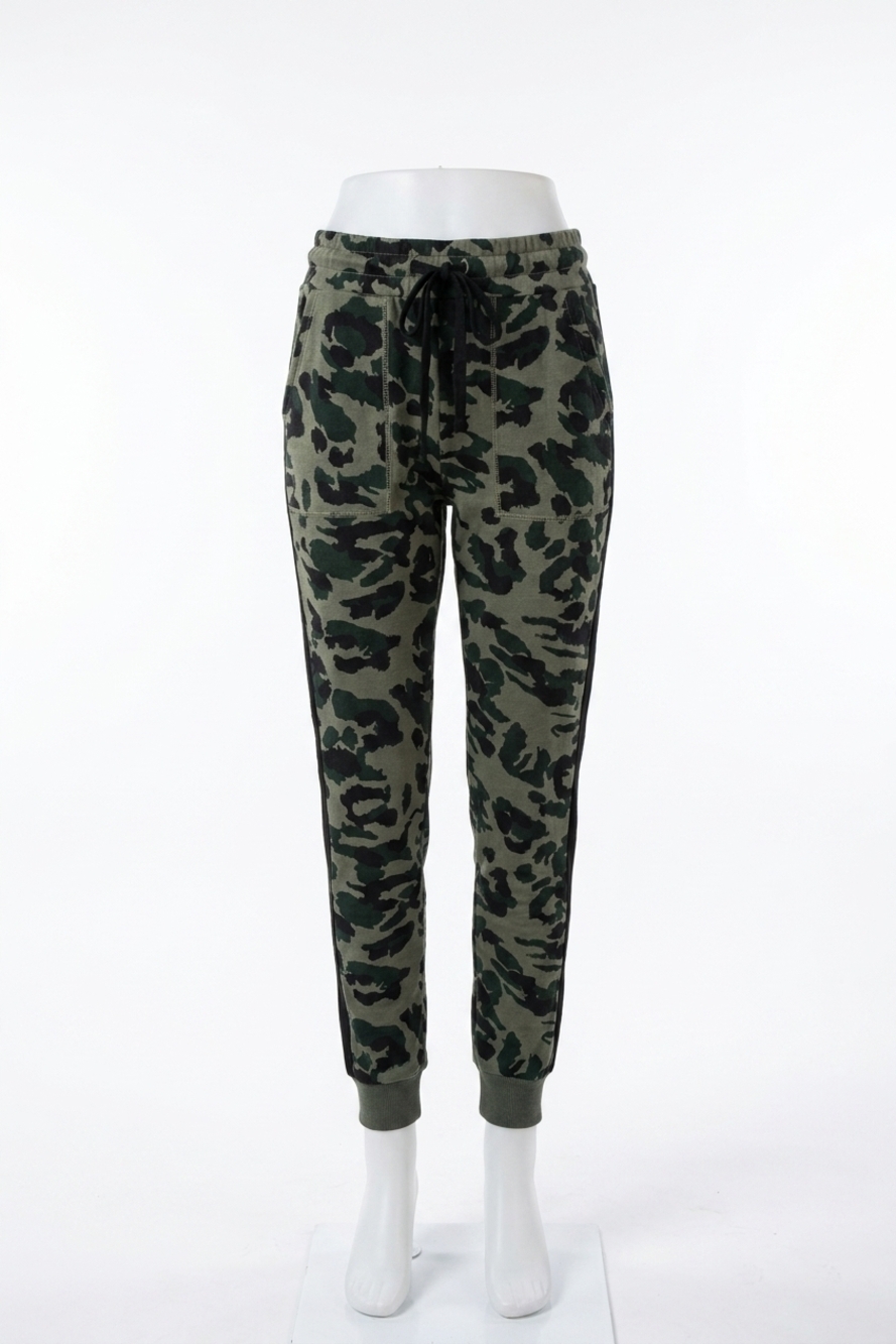 NEW AMPERSAND AVE everyday essential joggers in moss leopard